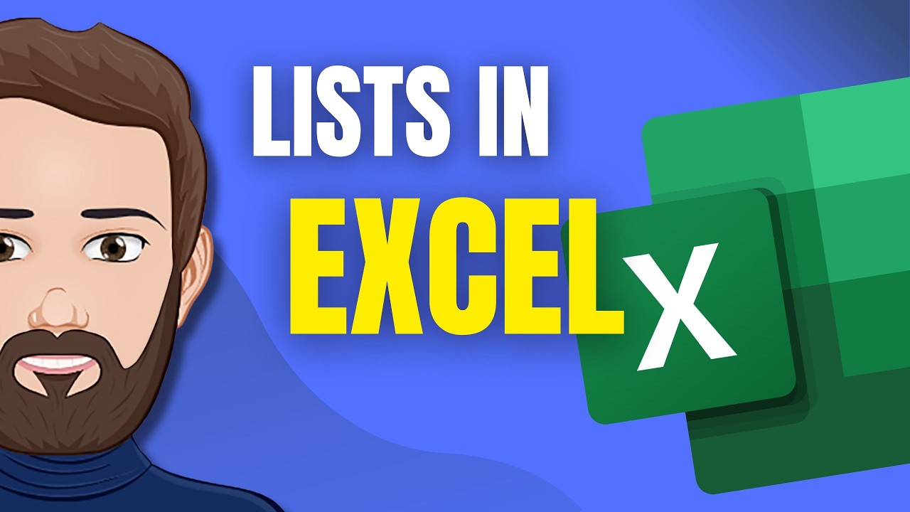 5 Excel Tips for Easy List Making