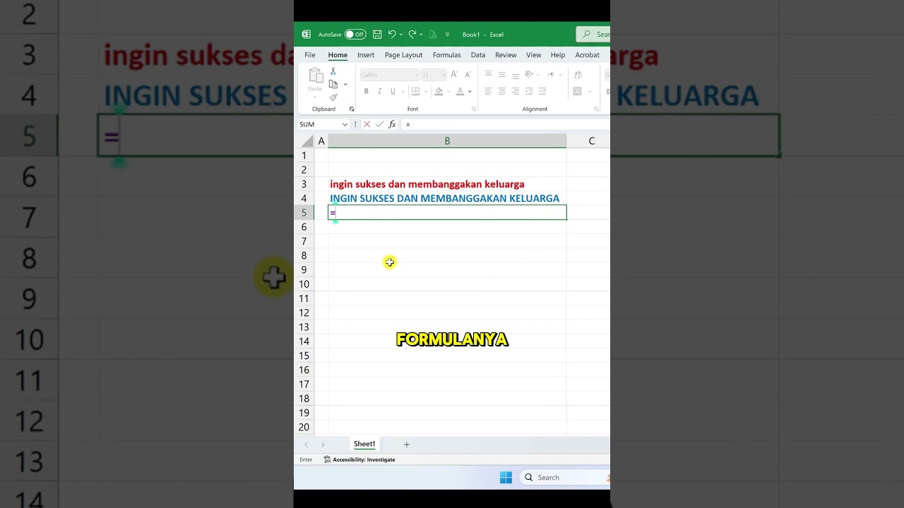 3 Tips Excel yang Sangat Penting Ketika Mengolah Teks #excel #belajarexcel  #exceltips #tipspraktis