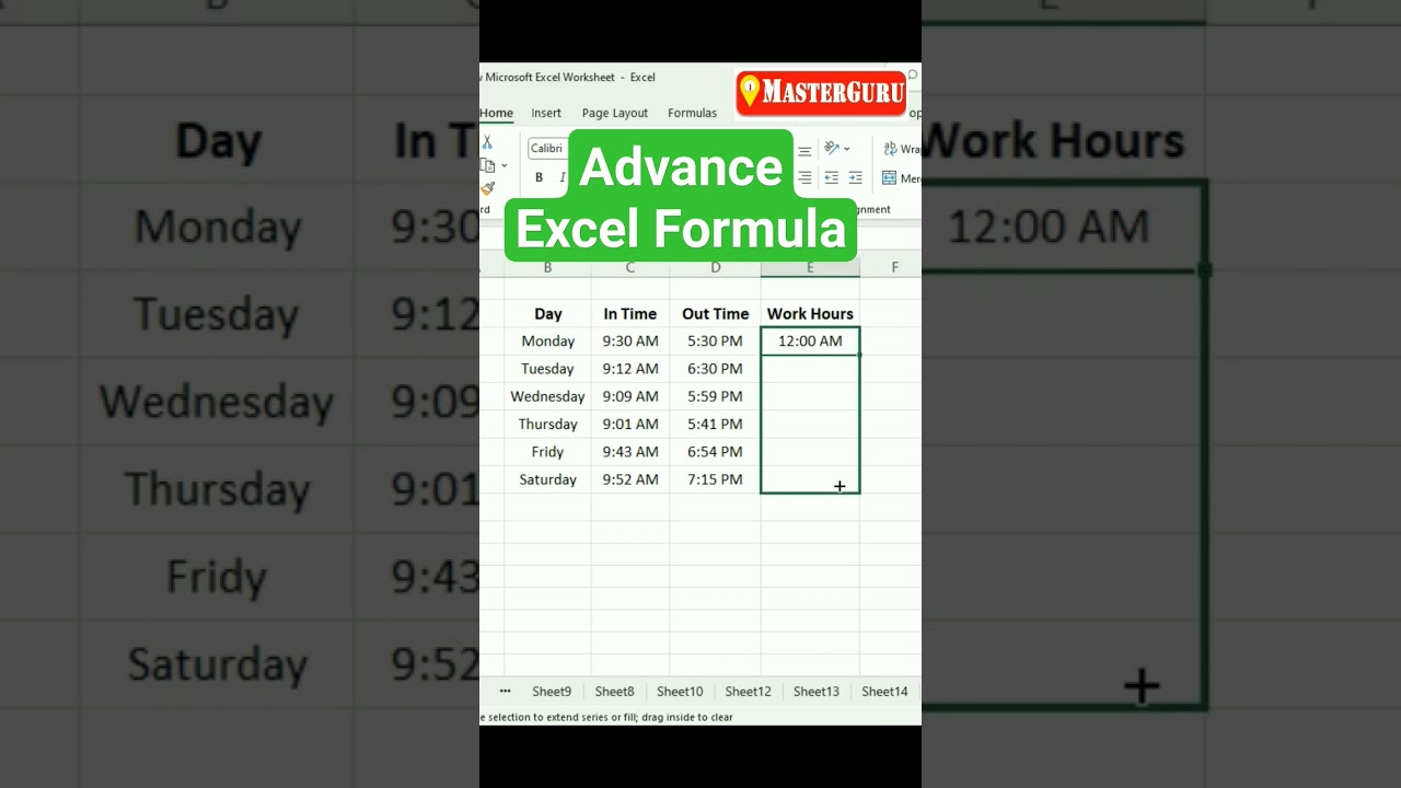 Advance Excel Formula for job interview|| #shorts  #trending  #viral  #shortvideo