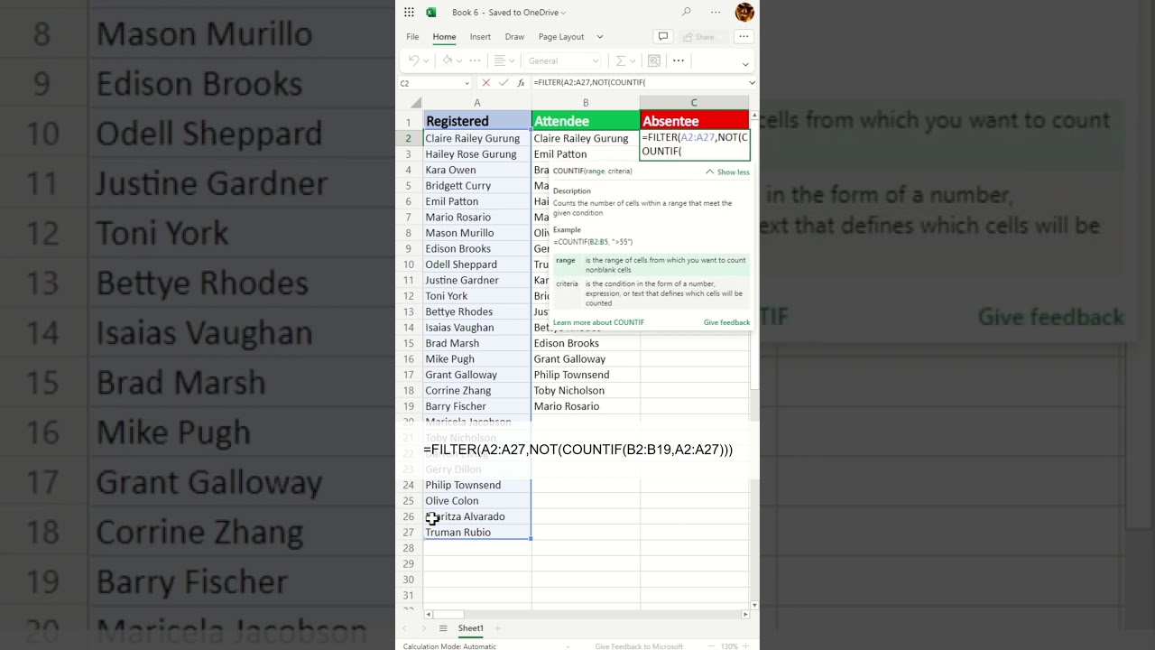 How to compare two lists to find missing values in excel – Excel Tips and Tricks