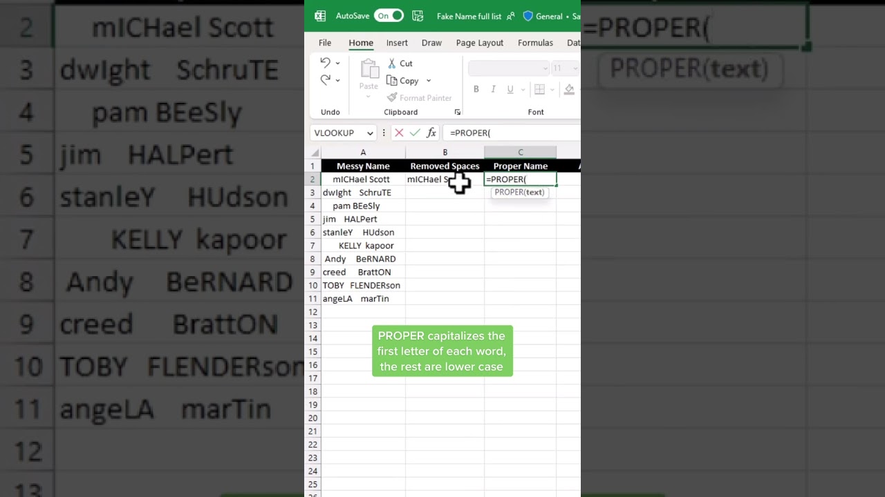 Text cleaning tips in Microsoft Excel ?