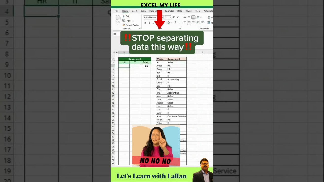 Master Excel Filter in 60 Seconds | Excel Tips for Beginners #ExcelFilter #ExcelTips #viral #shorts
