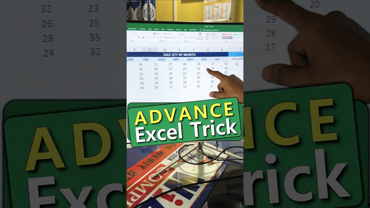 ? Advance excel trick !! #shorts #excel #ytshorts #ytshorts #tipsandtricks