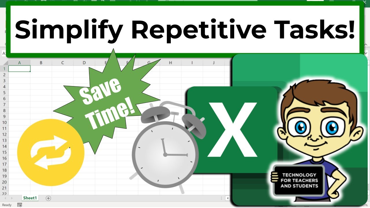 Two Little Excel Tips to Simplify Repetitive Tasks