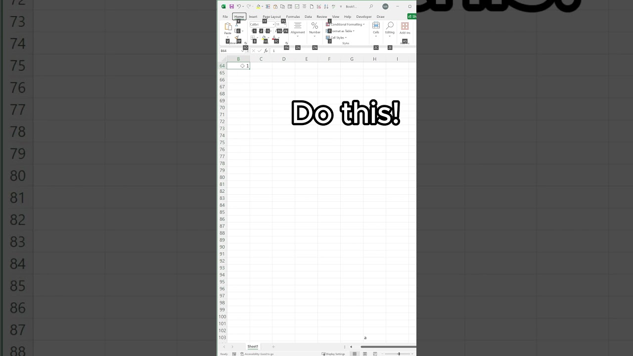 Fill series! Excel speed up tips #excel #tips #shorts #shortsfeed