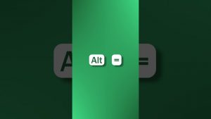 How to Use Sum Function in Excel