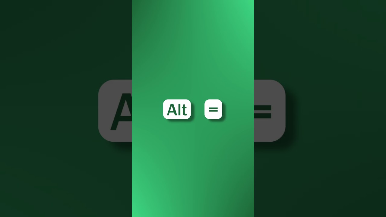 How to Use Sum Function in Excel