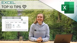 Top 10 Excel tips die je niet wilt missen! 💚