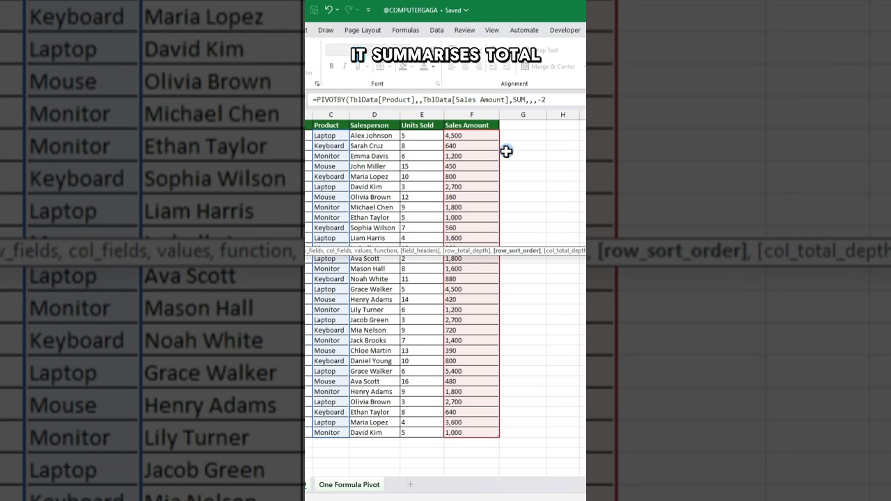 Excel Tips #160: The New Way to Summarize Data 🔥