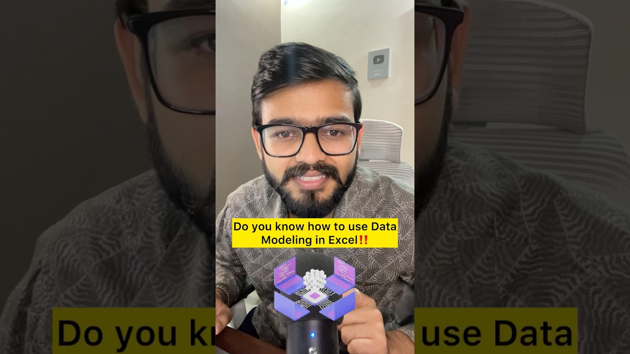 Data Modelling in Excel | Excel Amazing Feature #excel #exceltips #shorts