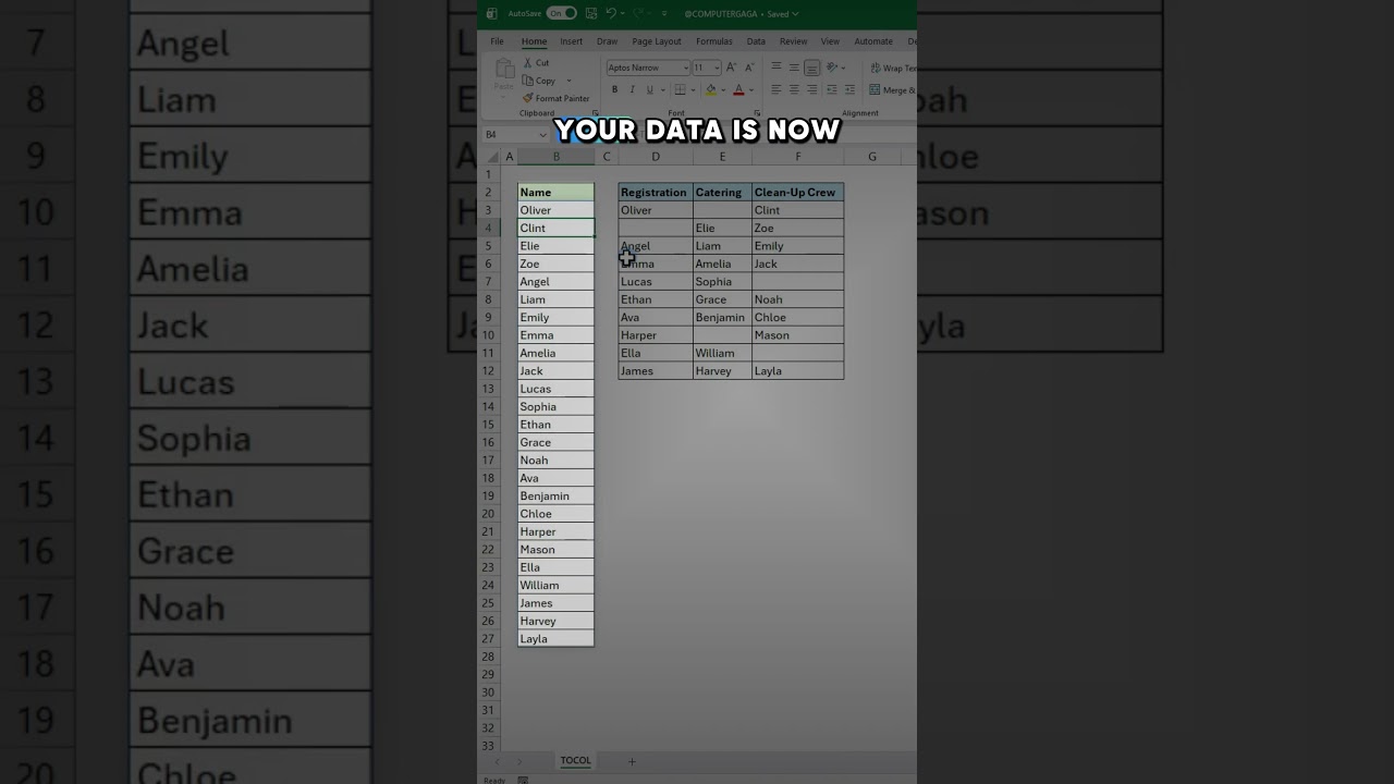 Excel Tips #170: Stop Stacking Data Manually in Excel – Automate It in Seconds! ⚡