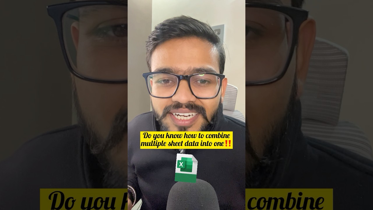 How to combine multiple data in Excel | Excel Amazing Trick #excel #exceltips #shorts