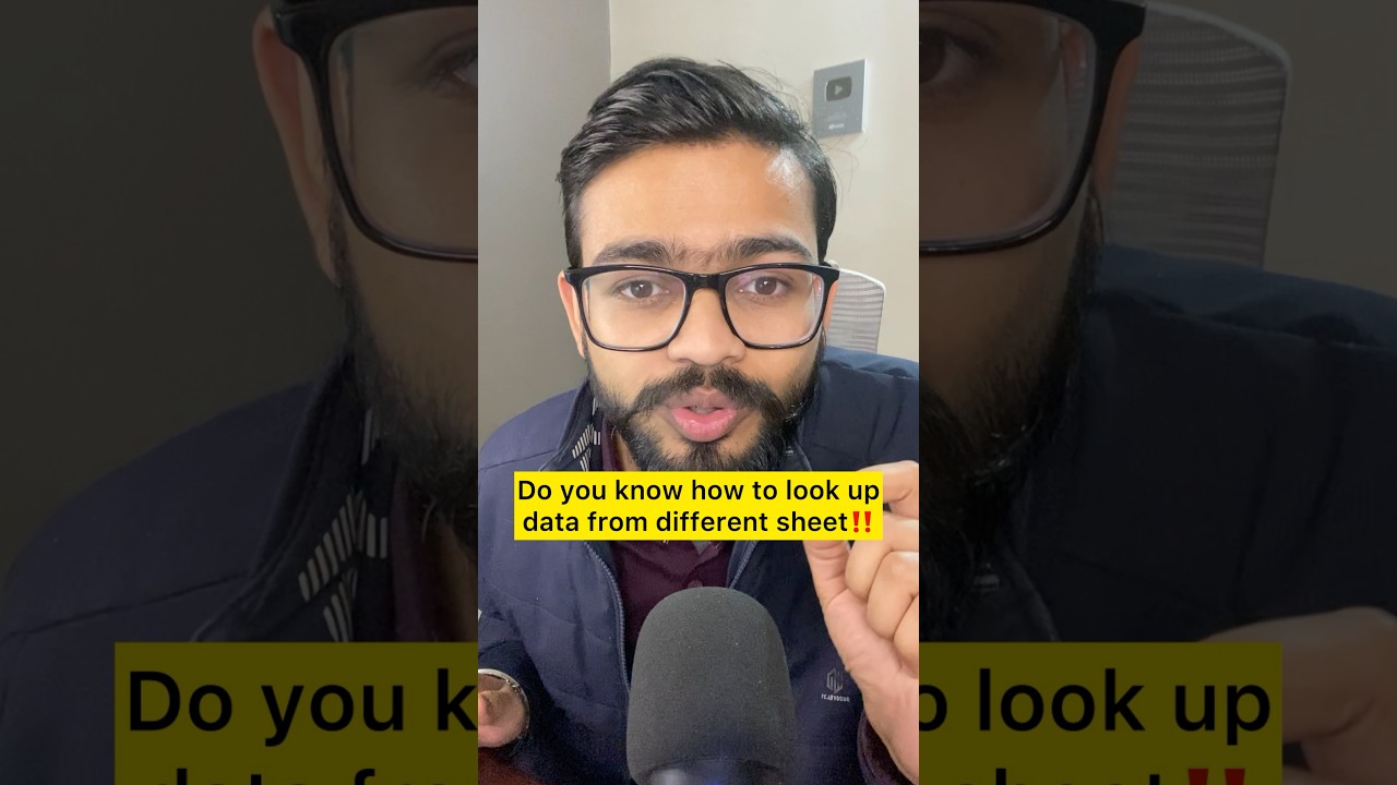 How to use Advanced VLOOKUP in Excel‼️Excel Amazing Trick #excel #exceltips #shorts