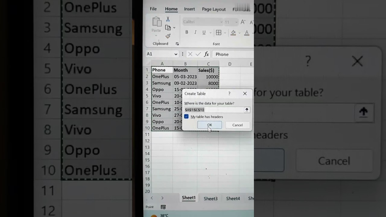Create Instant Dashboard In Excel ? | This Excel Trick Will Blow Your Mind ‼️ #exceltips #bytetech