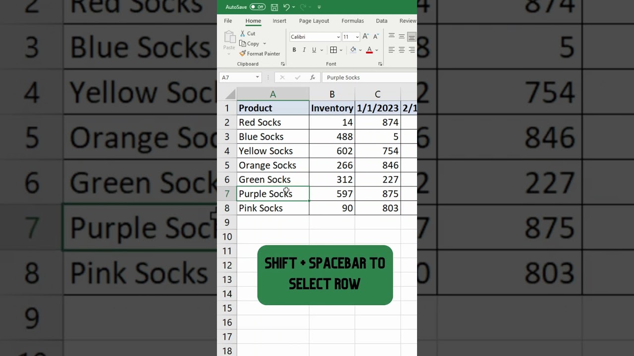 How to Delete a Row in Excel – Keyboard Shortcut