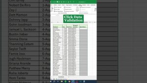 Data Validation in Excel‼️ #excel