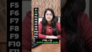 ✅Best use of Function keys in Excel #excel #tips #tricks