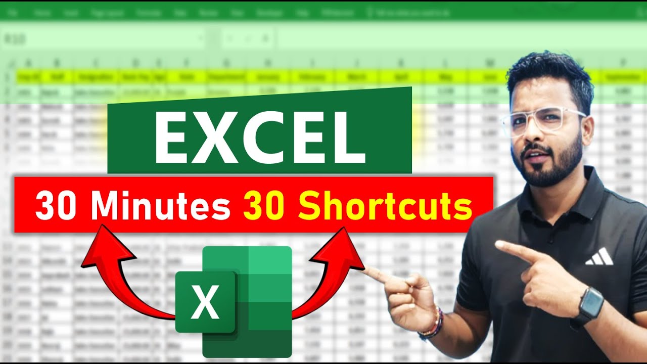 ✅ Top 30 Excel Shortcuts | Top 30 Excel Tips and Tricks in Just 30 Minutes