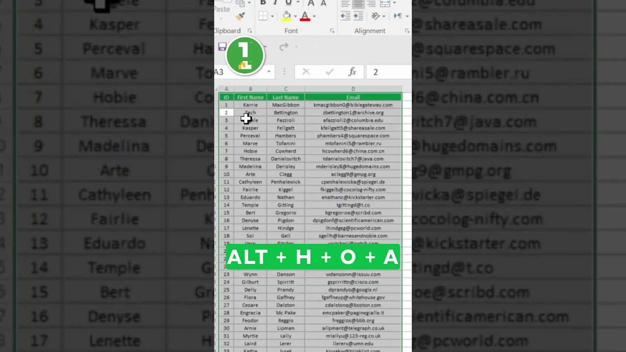 Excel Tips &Tricks #excel #youtubeshorts #youtube #shorts
