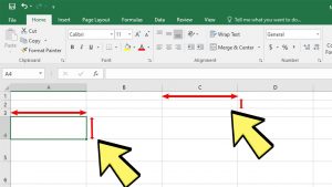 How to increase cell size in excel