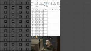 Smart way to take Attendance in Ms Excel ???? #excel #exceltips #exceltricks #exceltutorial #shorts
