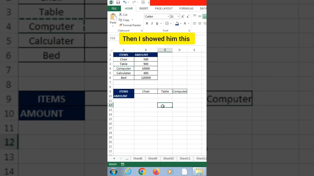 Excel Tips &Trick #excel #youtube #exceltips #tipsntricks #trendingshorts #excel