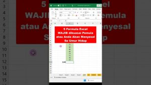 5 Formula Excel yang Wajib dikuasai Pemula  #excel #tipsexcel  #tutorialexcel #belajarexcelpemula