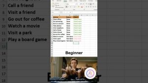 Stop Typing “Done” in Excel! Do this instead ???? #ExcelTips