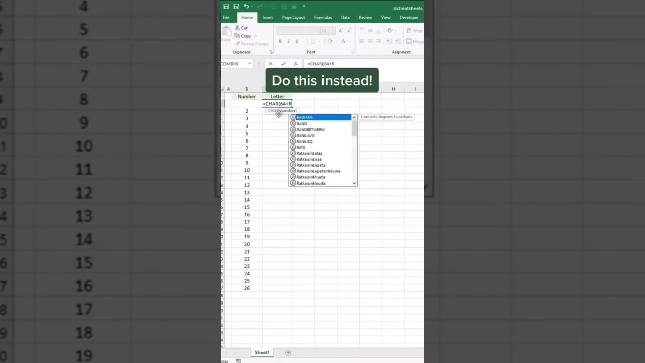 Excel Tips &Tricks #excel #tipsntricks #exceltips #exceltricks #viral