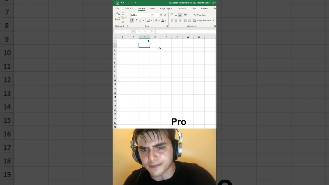 The 3-second excel formula you NEED to know ???? #exceltips #spreadsheets #office