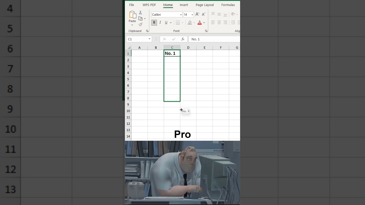 The better alternatives to No. 1, No. 2, No. 3 ???? #exceltips #spreadsheets #office