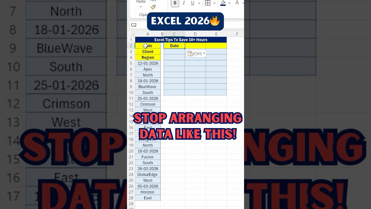 Excel Tips and Tricks | Excel Shortcuts #excelshortcuts #exceltricks #exceltips