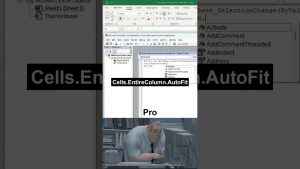 Auto-adjust excel columns instantly! ???? #exceltips #spreadsheets #office