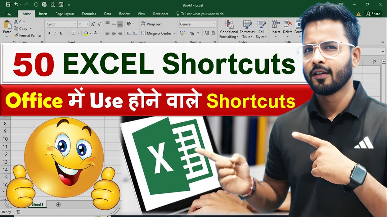 ✅ Top 50 Excel Shortcuts | Excel Tips and Tricks | Excel Shortcuts #excel