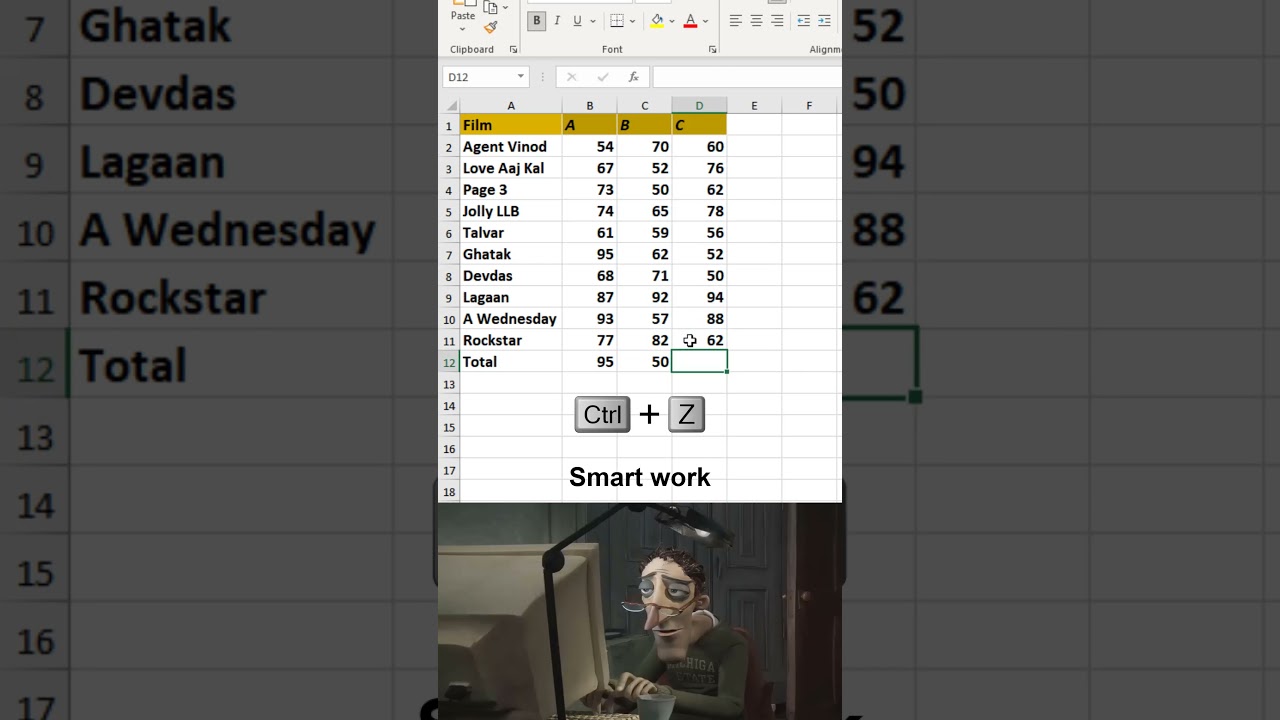 The 5-second excel trick that will blow your mind ???? #exceltips #spreadsheets #office