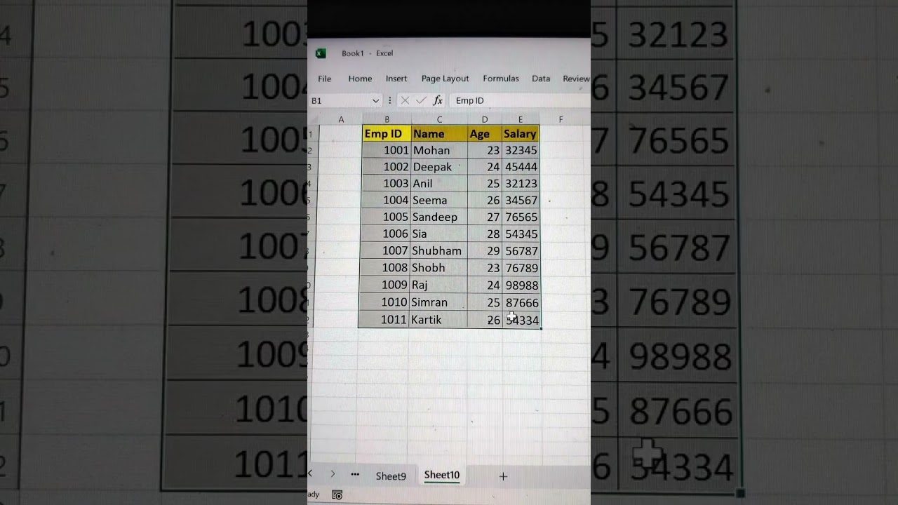 Create Pivot Table & Pivot Chart In Excel ???? | Microsoft Excel Tricks ???? #shorts #exceltips #bytetech