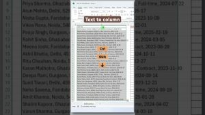Excel Shortcut to Organize Data Quickly ????