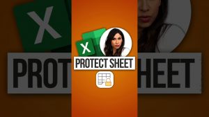 ???? Lock Cells in Excel to protect them from being changed #shorts