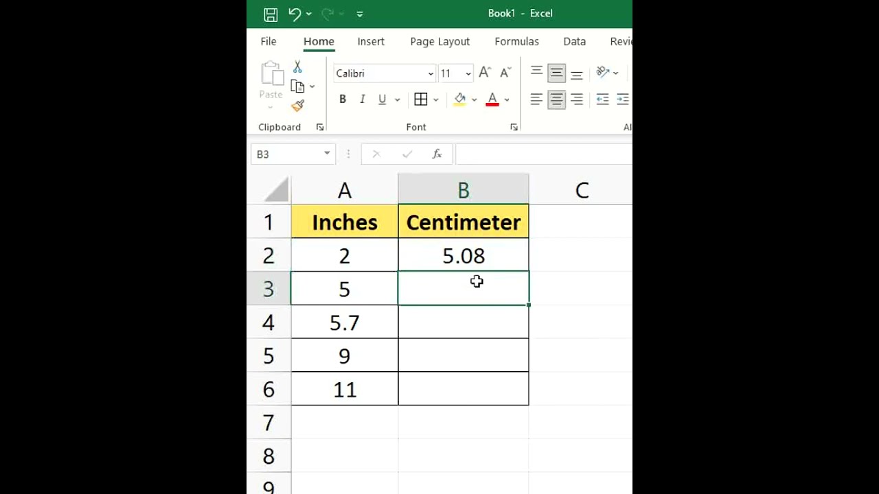 Convert formula in excel #excel #exceltips #exceltutorial #exceltricks