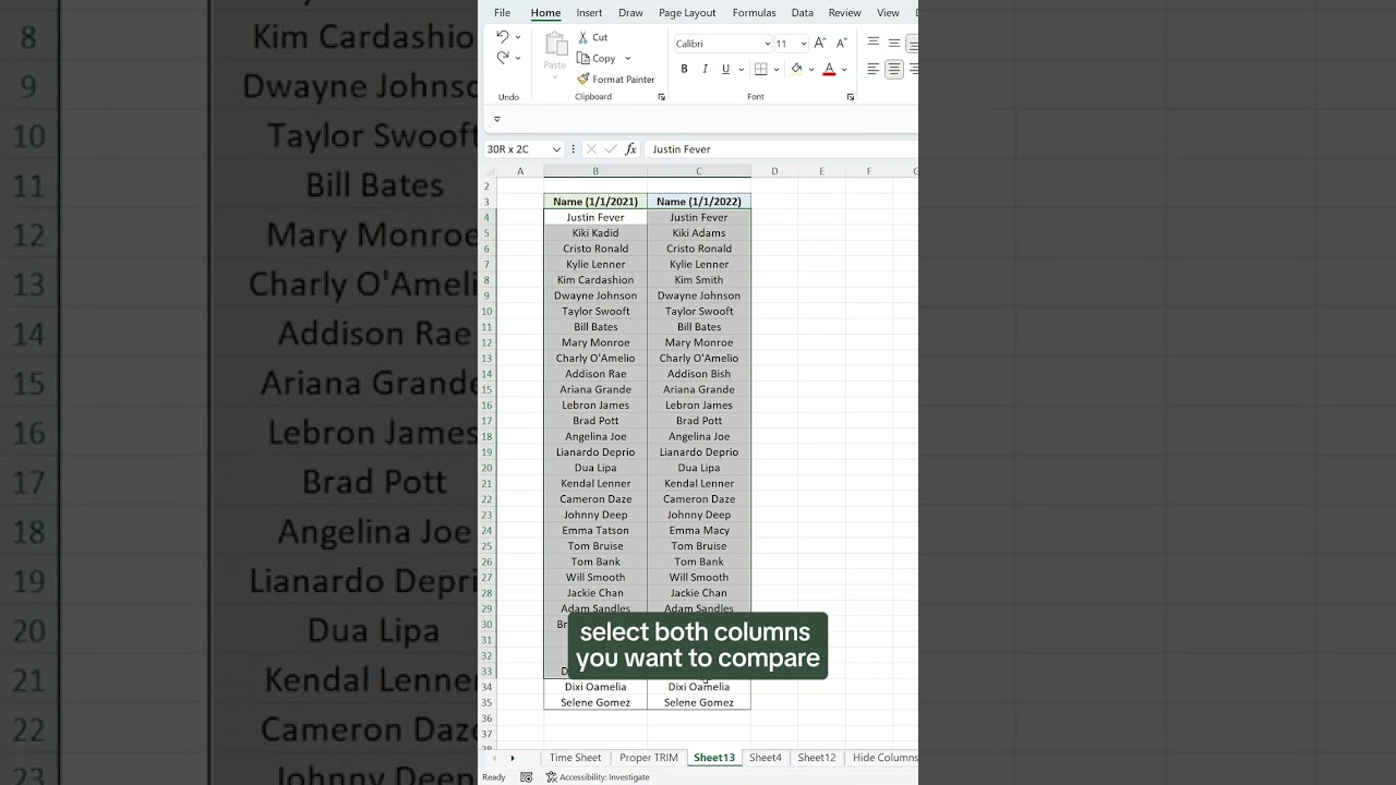 10-second Excel tip that’ll save you hours. ????