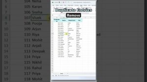 How to Remove Duplicate Values in Excel | Excel Tips