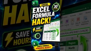 Excel Formula Hack You Must Learn! ???? | Excel Tips & Tricks #Shorts