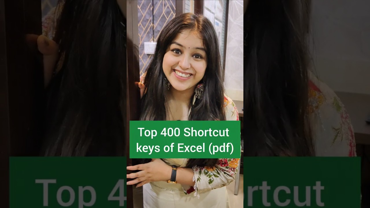 ✅Top 10 Shortcut keys of Excel #excel #excelformulas #excelshortcuts #exceltricks #exceltutorial