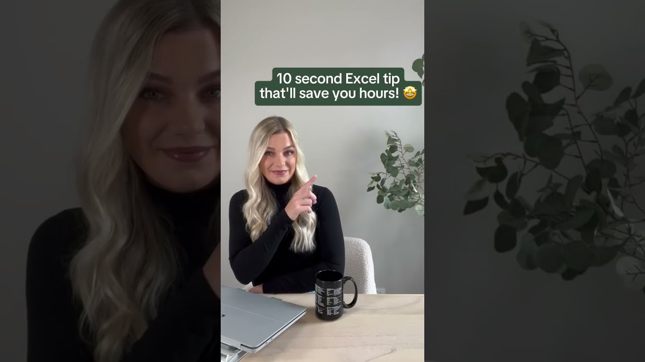 10-second Excel tip that’ll save you hours ????