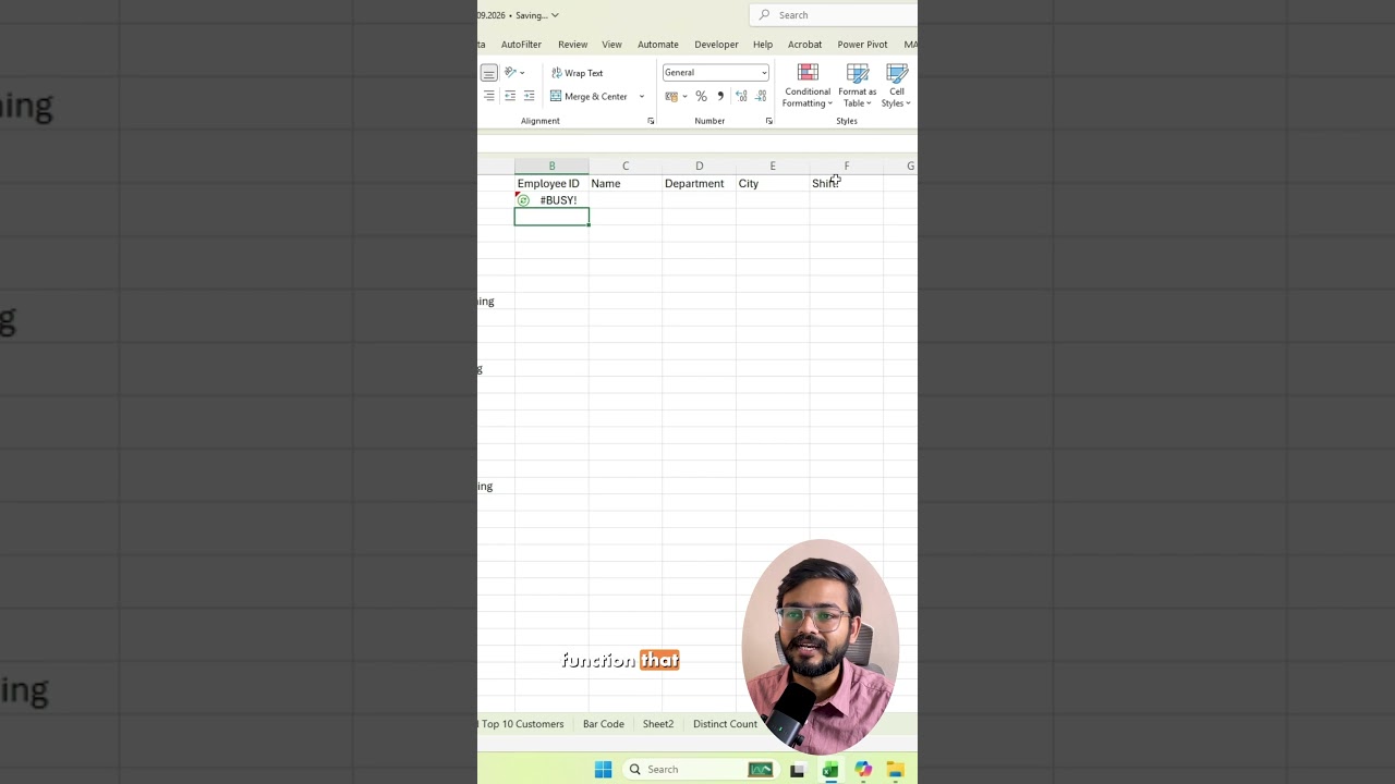 Don’t Copy and Paste Data in Excel‼️Instead Use Amazing Trick  #excel #exceltips #shorts