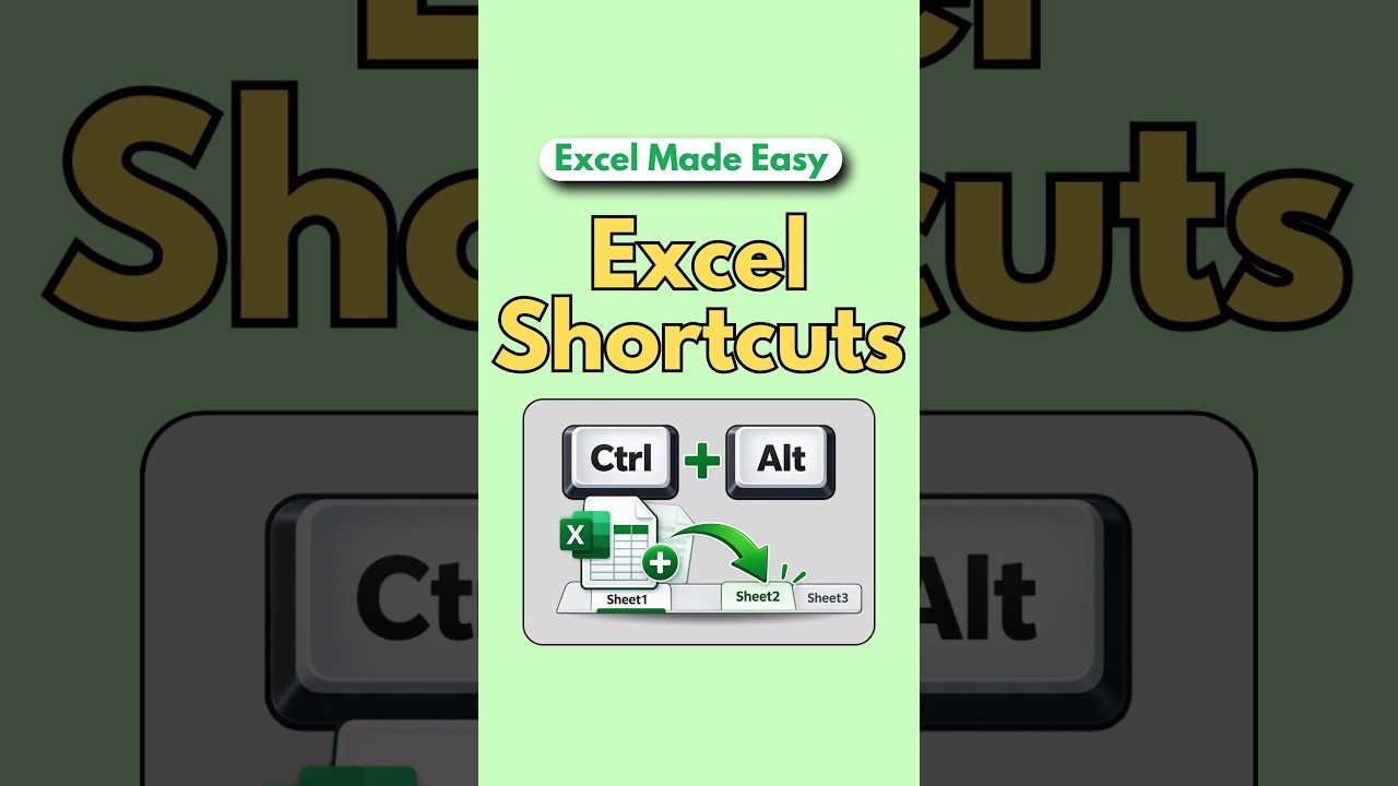 5 Excel Shortcuts You’ll Wish You Knew Sooner ⚡