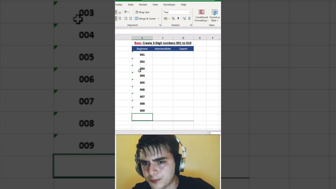 3 Levels of Excel Users Explained! #excel #exceltips #spreadsheets #gksexceltips