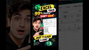 99% People DON’T Know This Excel Trick! 🤯 | Excel Tips & Tricks